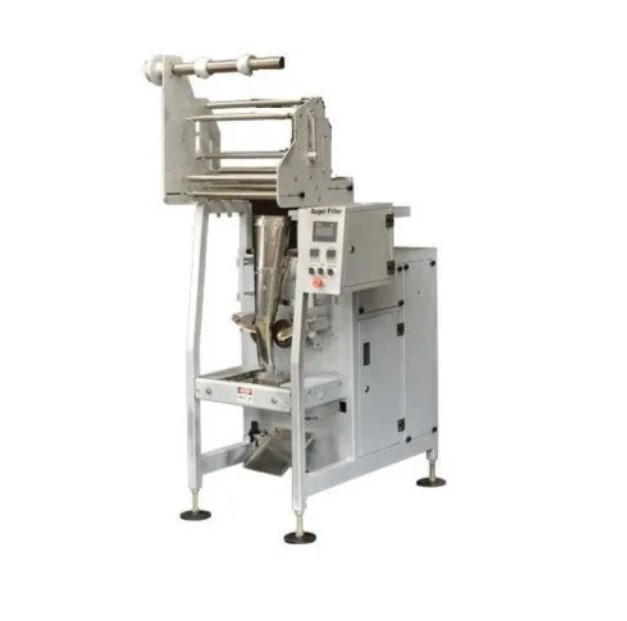 PLC Control Pouch Packaging Machine | Touchscreen HMI VFFS Rotary for Snacks, Spices, Grains & Namkeen | Servo Drive ±0.5% Accuracy 40-80 Pouches/Min SS304 Auto Fault Detection